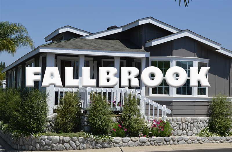 Fallbrook California Mobile Homes for SAle